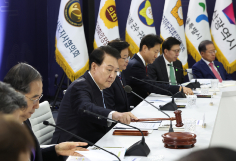 경북도청 찾은 尹대통령 