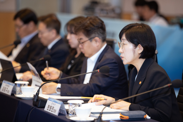 한화진 환경부 장관이 30일 서울 영등포구 FKI 타워에서 열린 