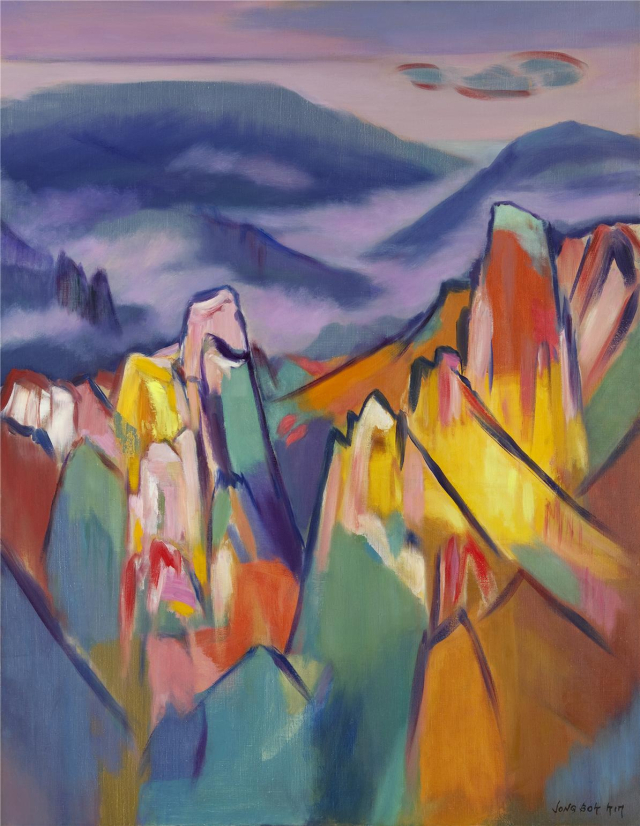 김종복, 설악산, 116.7×91cm, 2003.