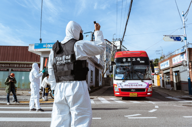 지난해 기장군 고리 방사능방재 연합훈련 모습. [사진=기장군]