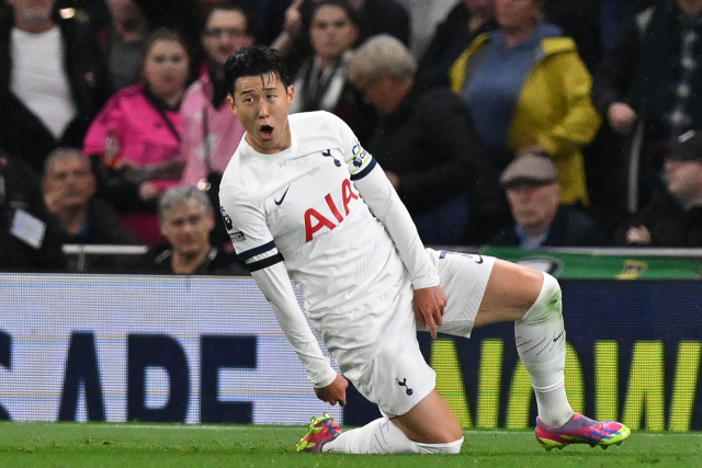 EPL 토트넘의 주장 손흥민. 연합뉴스