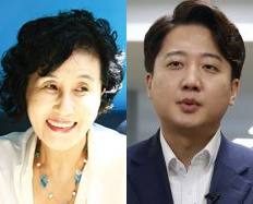 전여옥 전 새누리당 의원, 이준석 국민의힘 전 대표. 연합뉴스