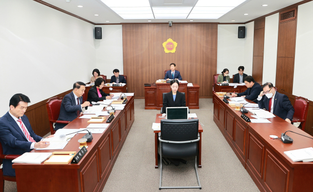 대구시의회 기획행정위원회는 13일 대구시 기획조정실에 대해 행정사무감사를 진행했다. 대구시의회