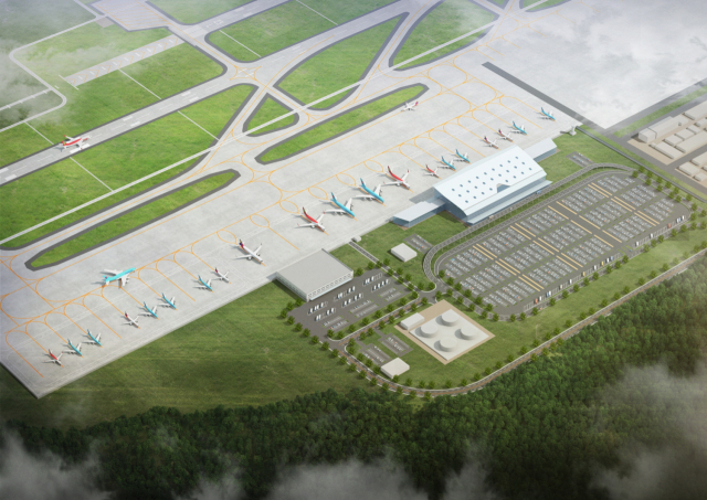 대구경북 신공항 조감도. 국토교통부 제공
