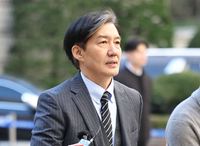 조국 전 법무부 장관. 연합뉴스