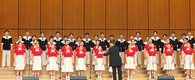지난 16일 충남 천안시 천안예술의전당에서 열린 제31회 전국장애인합창대회에 참가한 대구 지역 특수학급연합팀인 
