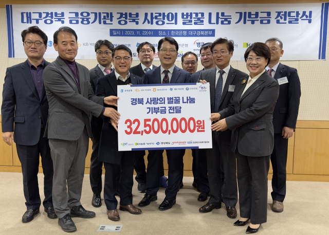 대구, 경북 8개 금융기관이 22일 오전 9시 30분 대구 중구 한국은행 대구경북본부에서