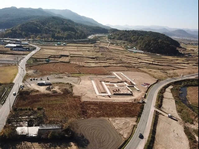 경주 인왕동 사지 전경. 경주시 제공