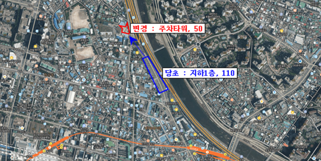 대구시는 시 부지인 북구 칠성동2가 404-3번지 외 2필지에 50면 규모의 주차타워를 오는 2025년 하반기까지 준공할 계획이다. 대구시 제공
