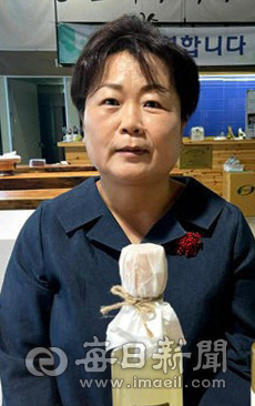 농업회사법인 미송주가 권미송 대표.