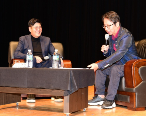 “짬뽕은 맛있지만 정치짬뽕은 맛없다” 박진호·심현섭 토크쇼 상주·문경시민 북적