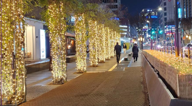 대구 중구 중앙로 빛축제 은하수거리. 중구청 제공