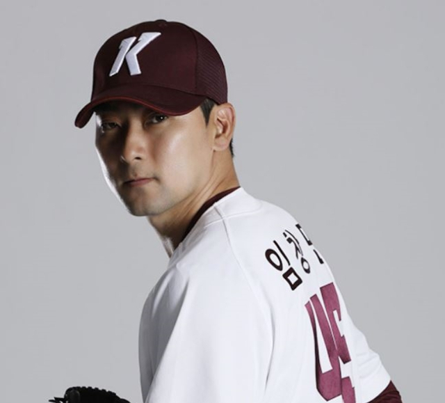 O veterano jogador de bullpen Lim Chang-min teve um bom desempenho como finalista do Kiwoom Heroes na temporada de beisebol profissional de 2023. Fornecido pelo site Kiwoom