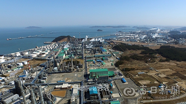 해수담수화시설이 진행되고 있는 충남 서산시 대산임해산업단지 전경. 충남 서산시 제공