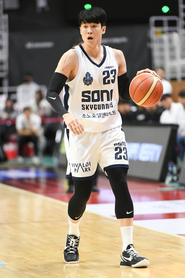 고양 소노 스카이거너스의 슈터 전성현. KBL 제공