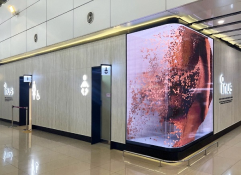 욕실 브랜드 더이누스, 김포공항 ‘쇼룸형 화장실’ 공개