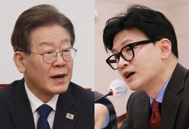 이재명 더불어민주당 대표, 한동훈 법무부 장관. 연합뉴스