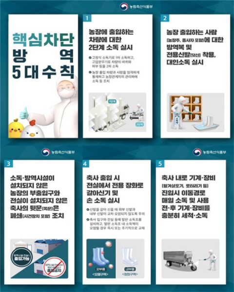 정부, 산란계 농장 특별방역 시행…영주·칠곡·봉화 등 특별관리지역 지정