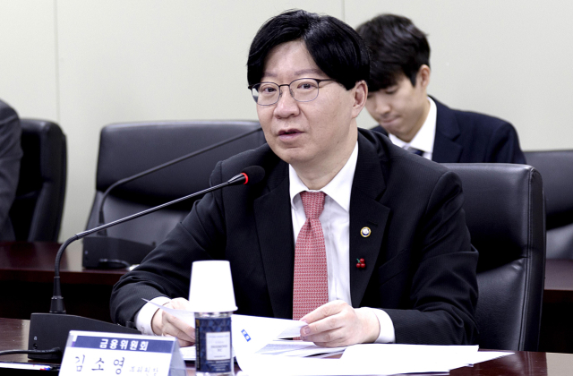 김소영 금융위원회 부위원장이 11일 정부서울청사에서 열린 금융시장 현안·점검 소통회의를 주재하고 있다. 연합뉴스