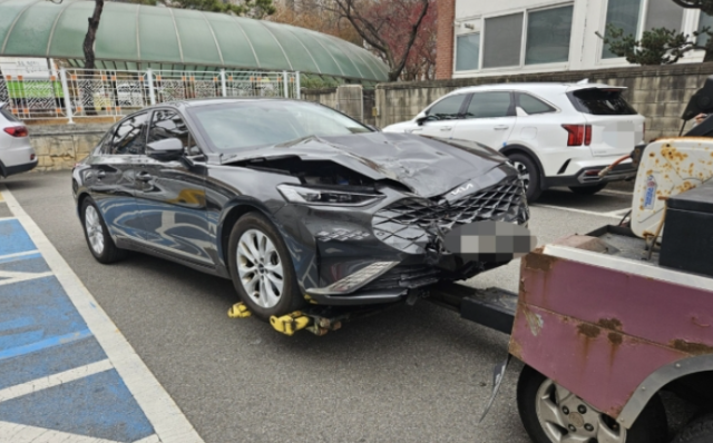 음주운전 차량. 연합뉴스