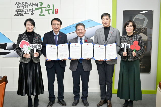 대구 군위군은 군위군지역사회보장협의체, 대구사회복지공동모금회와 