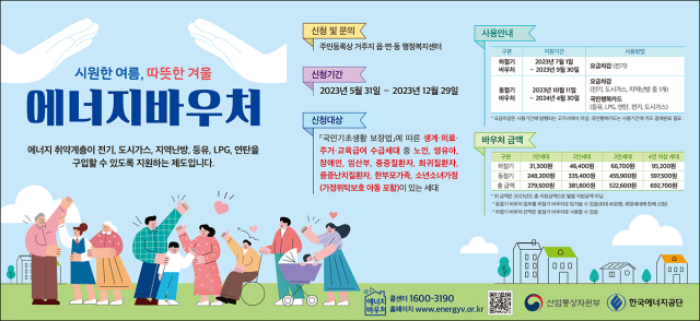 난방비 지원사업 홍보 리플릿. 대구시 제공