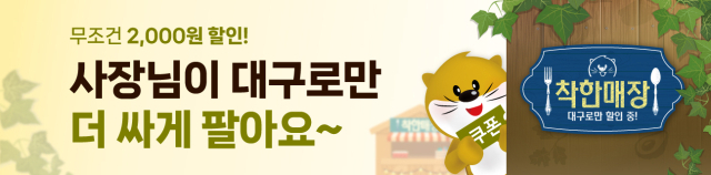 대구형 공공 배달 앱 