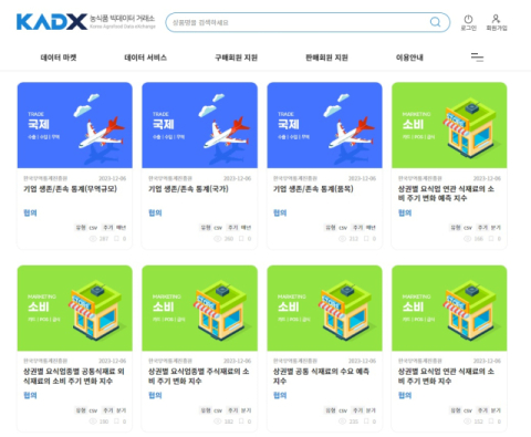 한국무역통계진흥원X비즈데이터, 농식품 맞춤형 데이터 개방