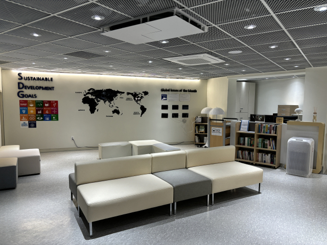 2023년 대한민국 우수 교육시설 공모전에서 우수상을 차지한 청구중학교의 글빛누리도서실. 대구시교육청 제공