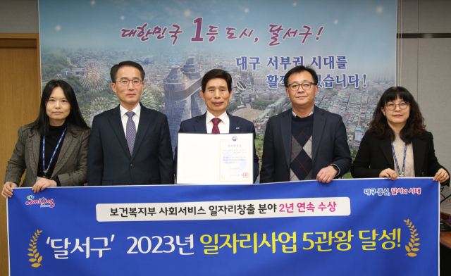 대구 달서구가 보건복지부가 주관하는 