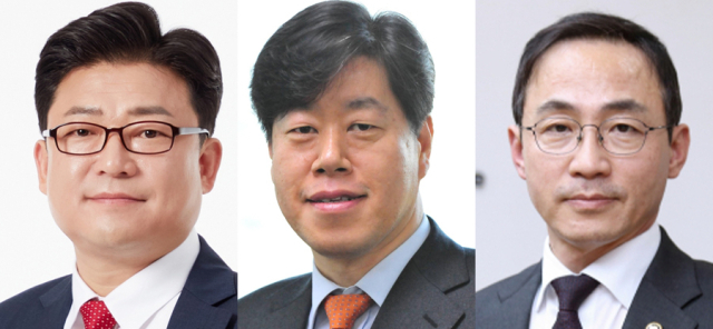 (왼쪽부터) 강명구 전 대통령비서실 국정기획비서관, 김의승 서울시 행정1부시장, 김오진 국토교통부 제1차관