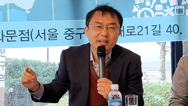 민경우 대안연대 상임대표. 유튜브 영상 캡처