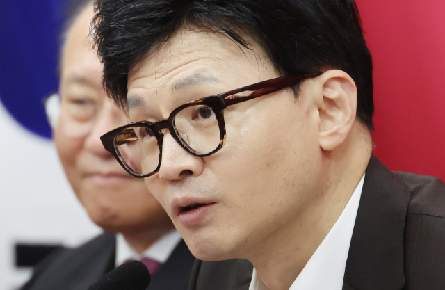 국민의힘 한동훈 비상대책위원장이 3일 국회에서 열린 비대위 회의에서 발언을 하고 있다. 연합뉴스