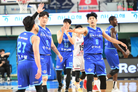 대구 한국가스공사, 안양 정관장 누르고 3연패 탈출
