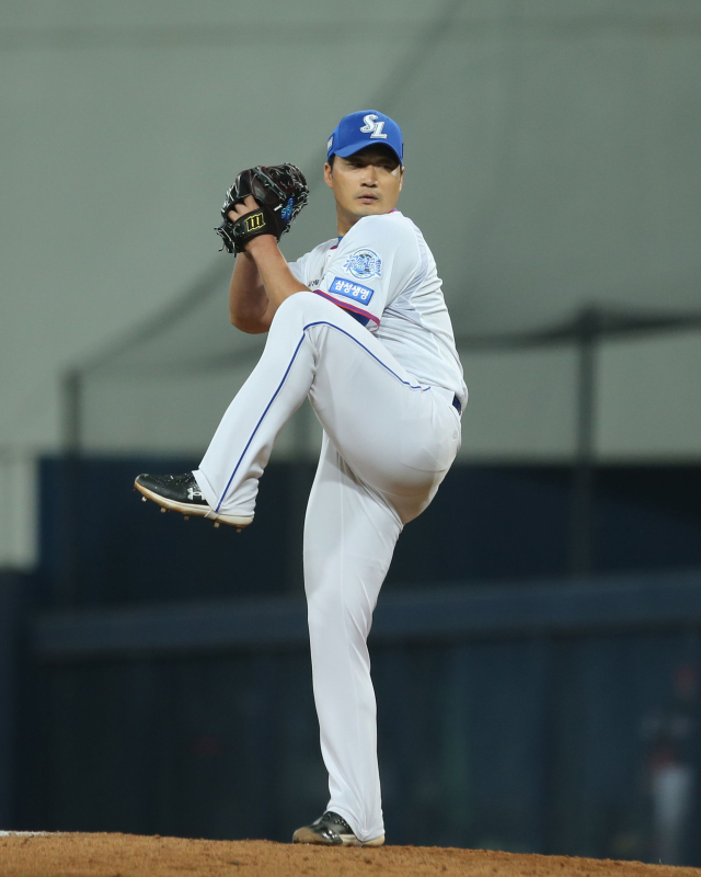 삼성과 올 시즌 FA 계약 협상중인 오승환 선수. 삼성 라이온즈 제공