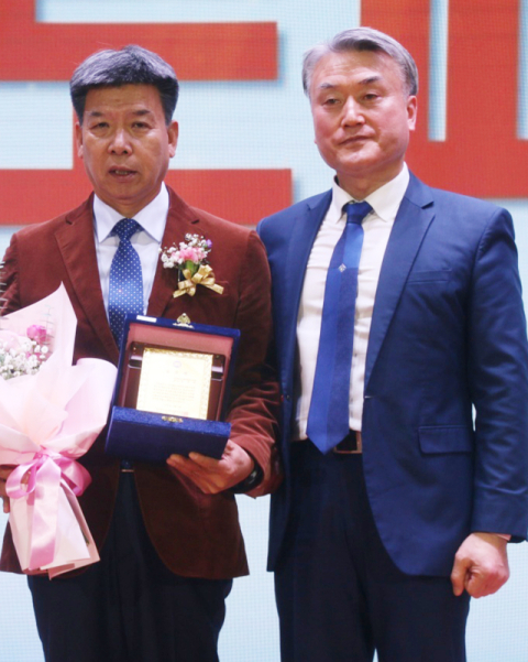 김준철 경북교총 회장 취임 
