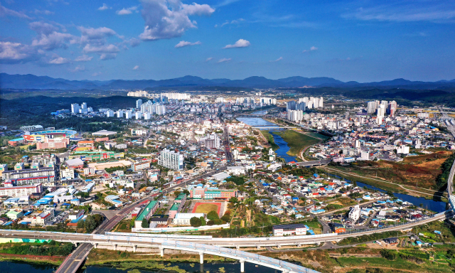 영천시 도심 전경. 매일신문DB