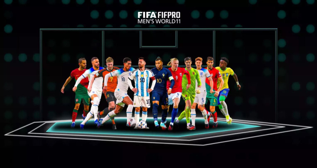FIFA가 선정한 '올해의 베스트11'. FIFA 홈페이지 제공