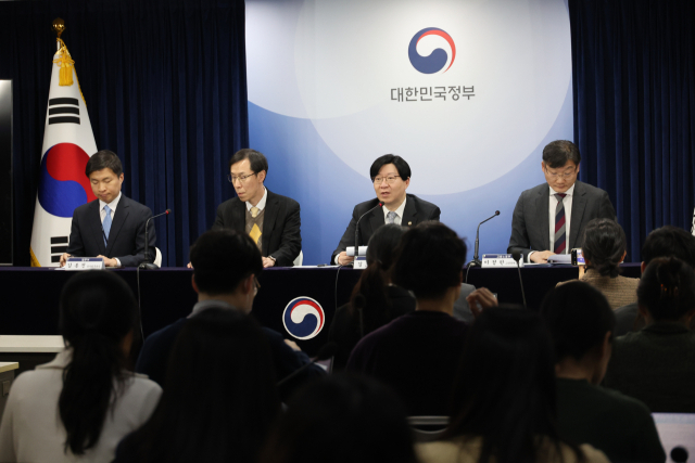 김소영 금융위원회 부위원장이 16일 정부서울청사에서 국민과 함께하는 민생토론회 사전브리핑을 하고 있다. 연합뉴스