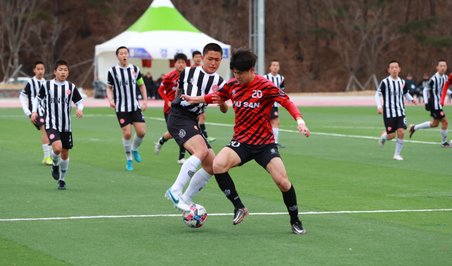 2024 울진 금강송 춘계 중등 U15 축구대회가 울진에서 열린다(지난 대회 모습). 울진군 제공