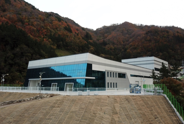 울릉생물 제조 공장 전경. 경북도 제공