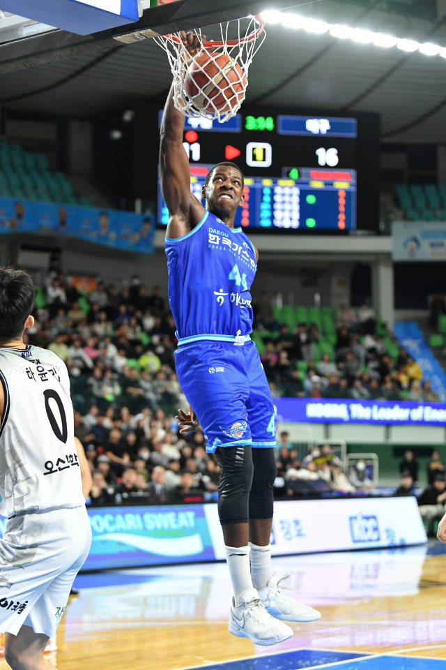 대구 한국가스공사 페가수스의 앤드류 니콜슨. KBL 제공