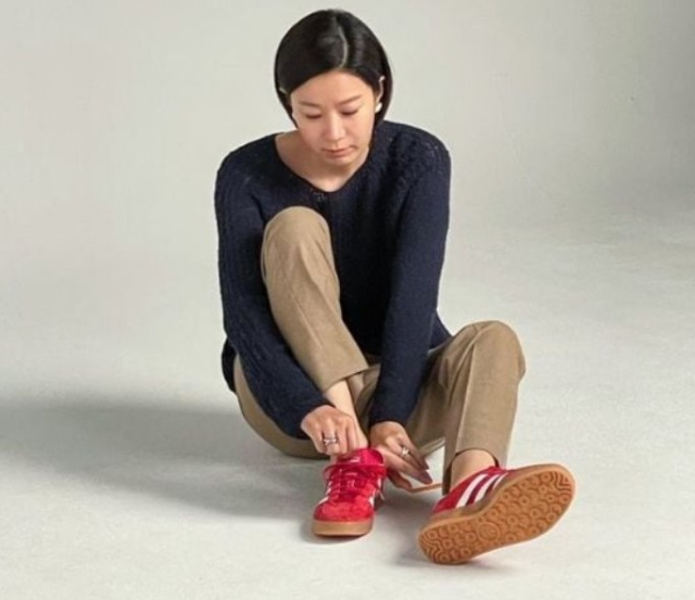 소속사가 지난 18일 엑스(옛 트위터)를 통해 공개한 전혜진씨 사진. 호두앤유엔터테인먼트 엑스 캡쳐