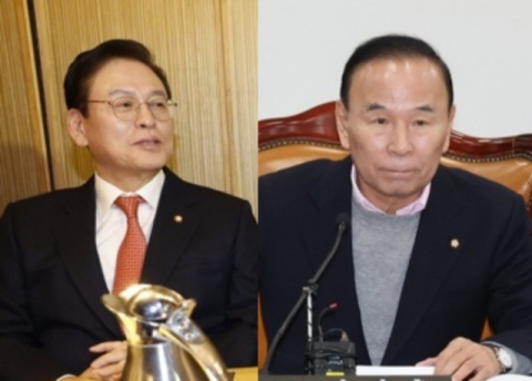 국민의힘 정우택 박덕흠 의원. 연합뉴스