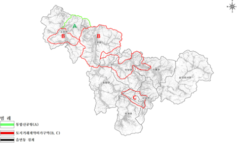 군위군 토지거래허가구역 70% 해제…소보면 등 투기 가능성 낮은 지역 우선