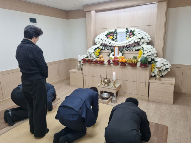 경북 김천시 무연고 사망자 공영장례. 매일신문 DB