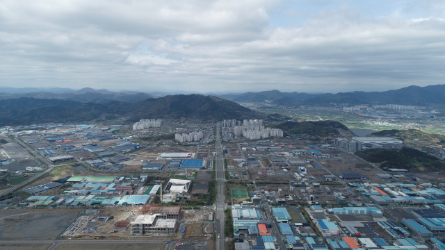 대구 달성군 구지면 일원에 조성된 제1국가산단은 지역 경제성장의 거점으로 자리매김했다. 대구시 제공.