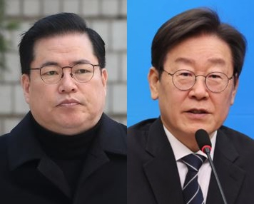 유동규 전 성남도시개발공사 본부장, 이재명 더불어민주당 대표. 연합뉴스