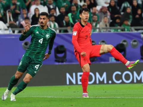 [아시안컵] '골대 덕분에 살았다' 한국, 사우디와 0-0으로 전반 종료