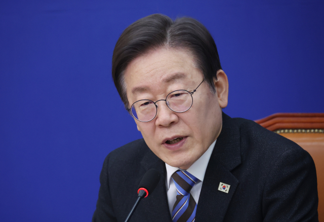 더불어민주당 이재명 대표. 연합뉴스